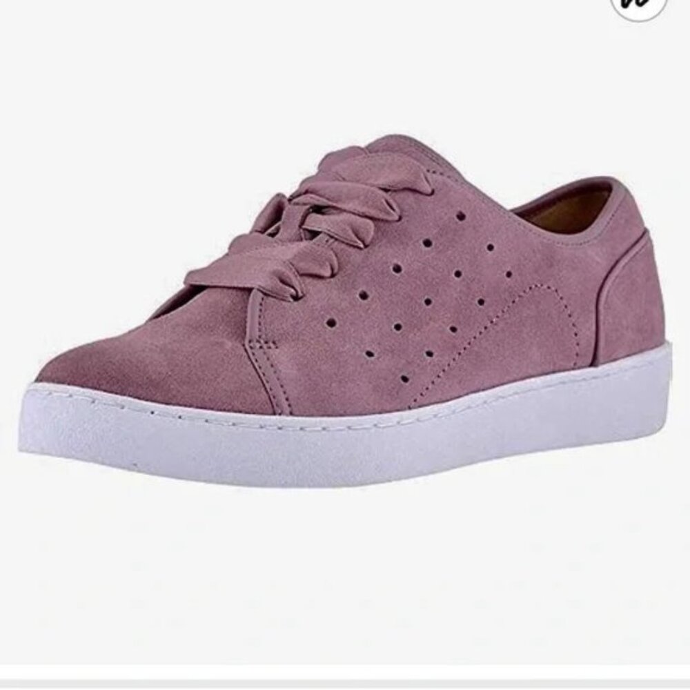 VIONIC | Keke Arch Support Fashion Sneakers | Mauve Suede | 9.5